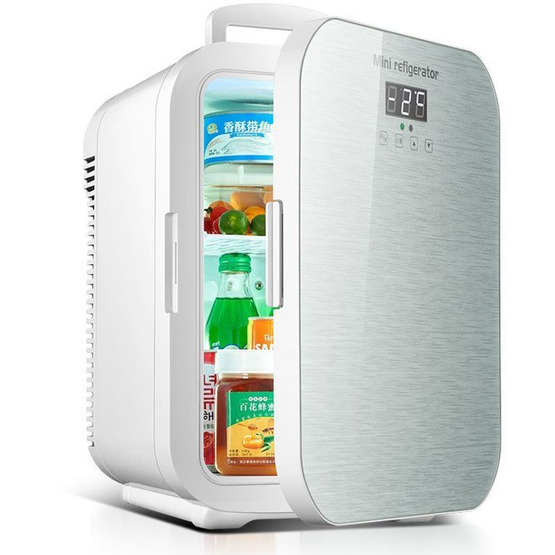 Mini Refrigerator for Home Bedroom Small Refrigerator Heating and Cooling Cosmetics Student Dormitory Car Refrigeration and Preservation