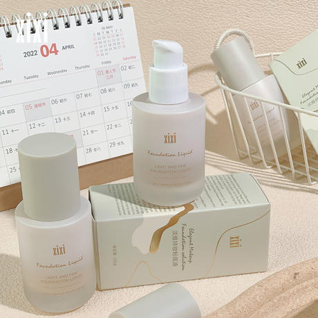 Xixi Elegant Makeup Foundation Liquid Texture Moisturizing and Delicate Natural Brightening Hydrating Moisturizing D-467