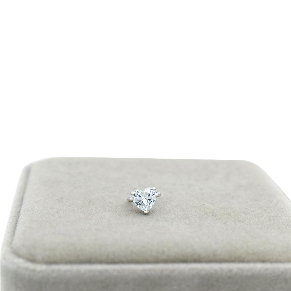 Newborn Heart Shaped Diamond Ring Baby Ring Studio Props Newborn Ring