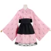[2286] Short (lace edge) of Youdou Children's Skirt (Kimono+waist seal+big bow)