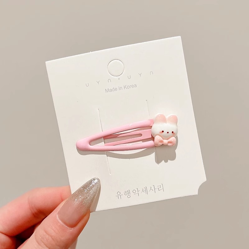 Horquilla de dopamina estrella para niños 2025 nuevo lindo clip de pico de pato flequillo en la frente horquilla lateral tocado al por mayor