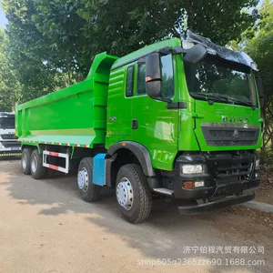 Cross-border African Sinotruk Howo Dump Truck 430 horsepower 8x4 self-loading mining sand, gravel, and soil large diesel truck