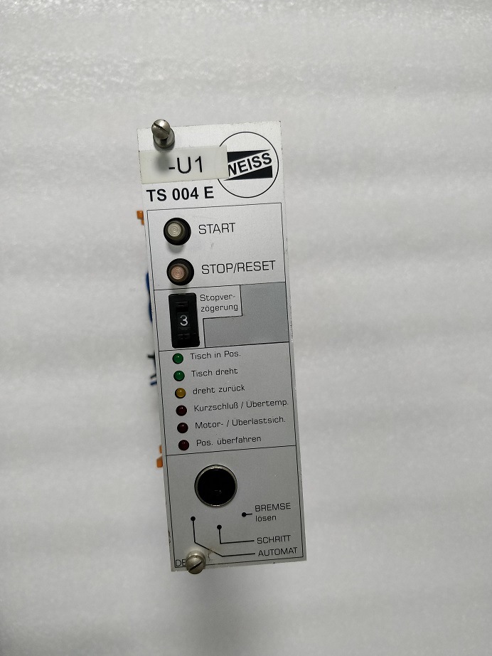 WEISS TS004E TC旋转分度台控制卡 原装件议价
