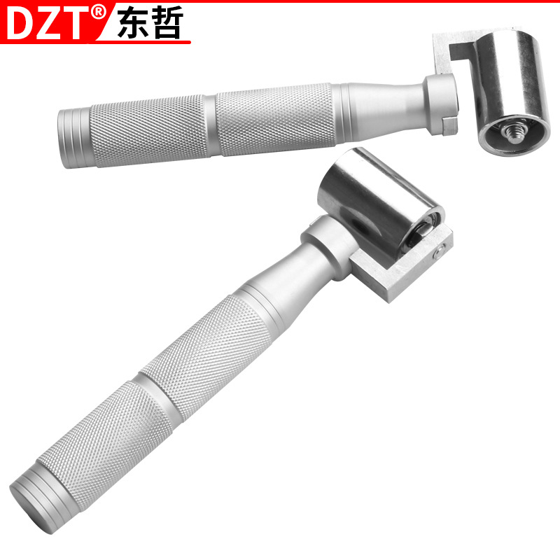 不锈钢压轮施工工具接缝平压轮滚轮带轴承接缝钛镁墙纸无纺布