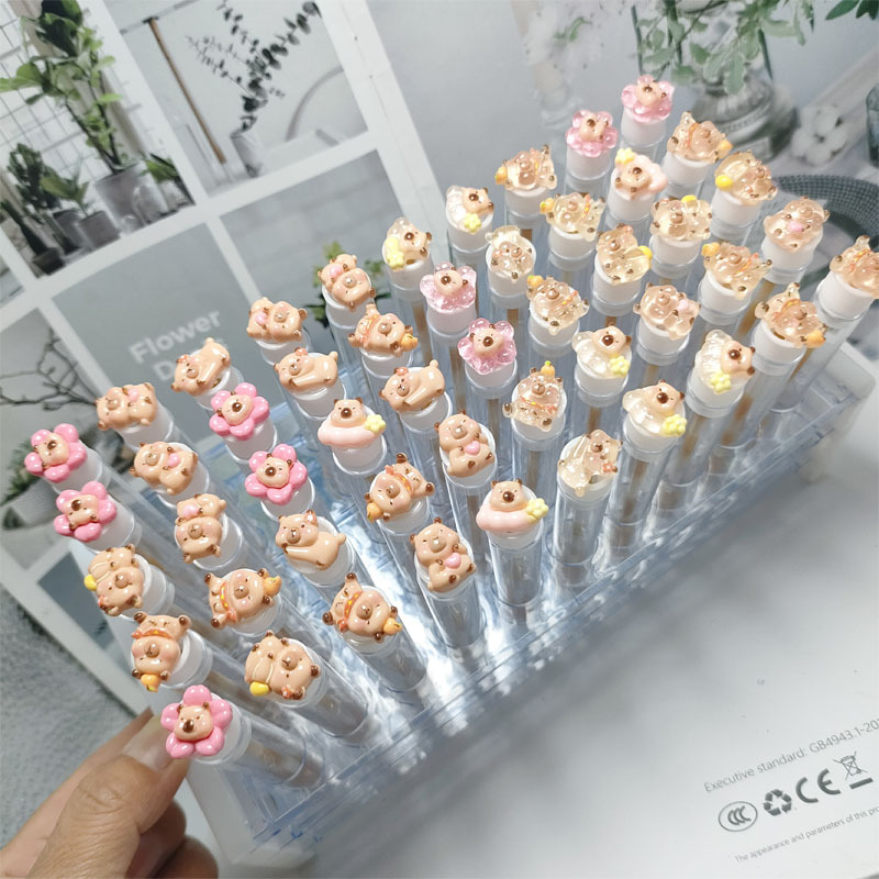 Kabibala Independent Tube Packaging Disposable Eyelash Brush Spiral Replaceable Crystal Makeup Brush Eyebrow Brush