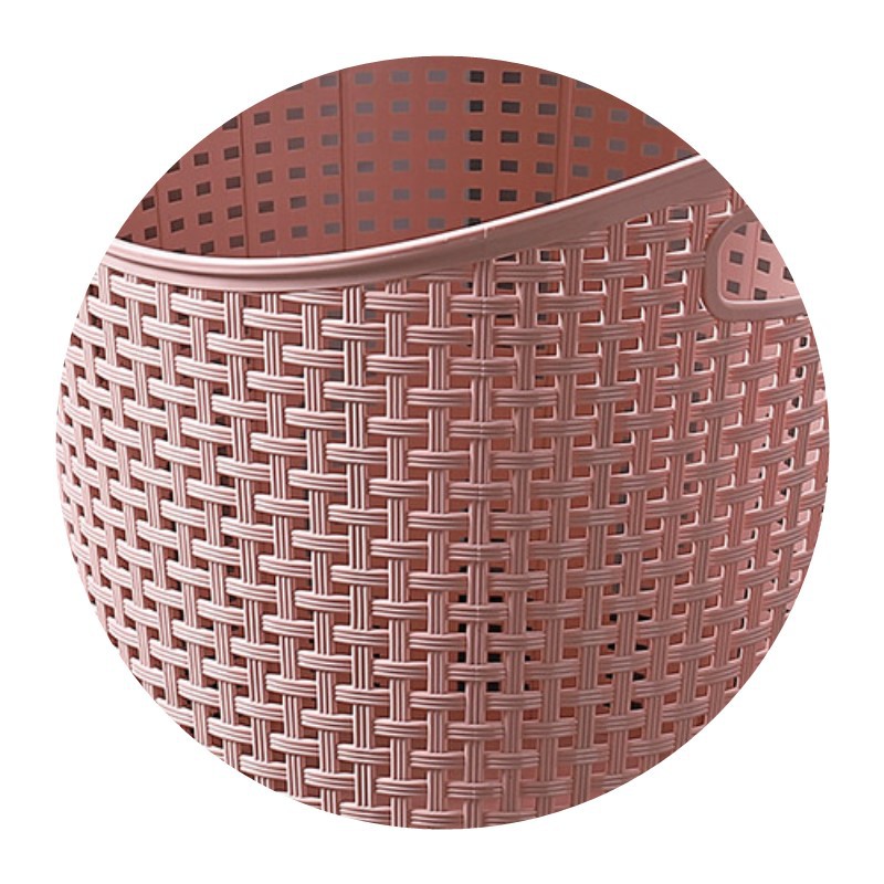 髒衣籃仿藤編收納浴室髒衣簍家用籃塑料宿舍籃洗衣大號衣服家用筐