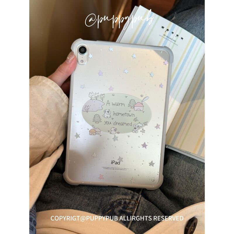 Suitable for iPad Air11 Air8 Protective Case 11Th Generation A16 Cartoon Frosted Back Case Pro11 Without Cover Pc Hard Case 9Th Generation Suitable for iPad Air11 Air8 Protective Case 11Th Generation A16 Cartoon Frosted Back Case Pro11 Without Cover Pc Hard Case 9Th Generation