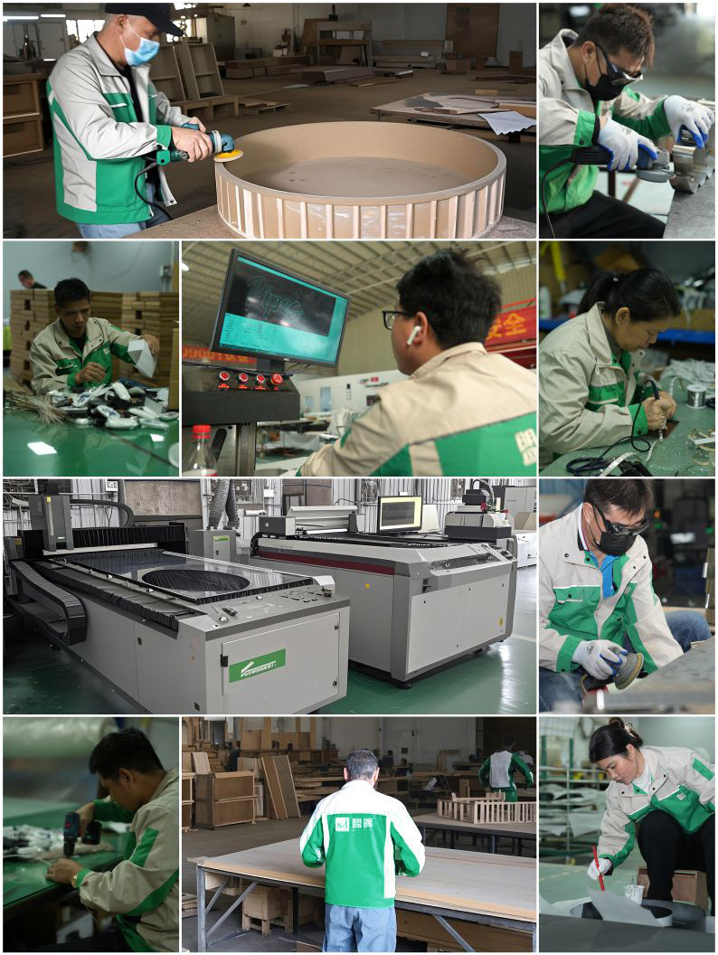 外贸出口整店输出货架招牌展示柜灯箱发光字定制工厂