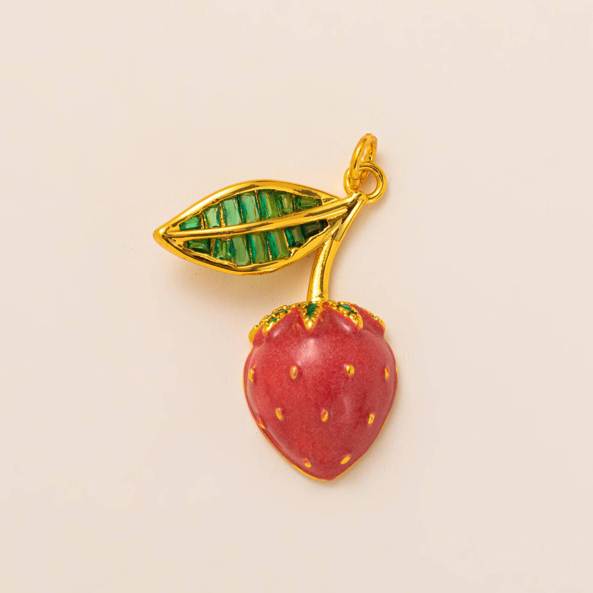 3g Weight 0.03µm Gold Plating Thickness Pendant Jewelry Making Type 14K Gold Plated Plating Material ball chain Chain Type 1 Piece Quantity Copper Material Lemon, Cherry, Fruit, Strawberry, Watermelon Pattern Cute, Simple Style Style Plating Craft 1 Piece Copper 14K Gold Plated Lemon Cherry Fruit Polished Pendant DIY Jewelry Accessories 15