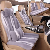 Фабрика прямых продаж автомобильная подушка в полоску новый кролик меха автомобильная подушка маленькая талия