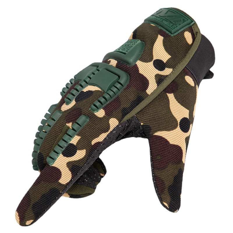 Guantes tácticos antideslizantes para hombres resistentes al desgaste protección de entrenamiento de fuerzas especiales al aire libre dedo completo libre ejército ventilador guantes al por mayor