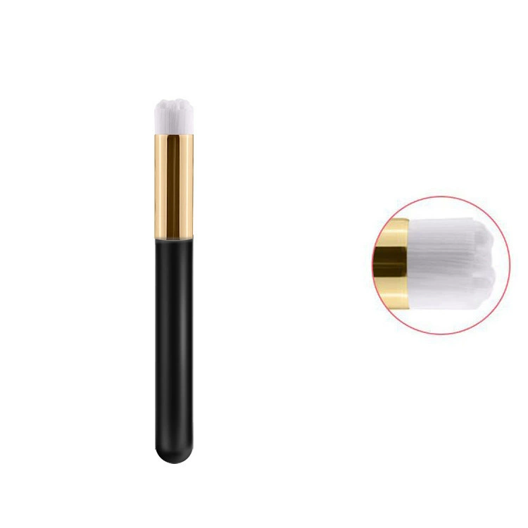 Nasal cleaning brush, 11 cm, ABS or wooden handle, flat or convex head, customizable colors