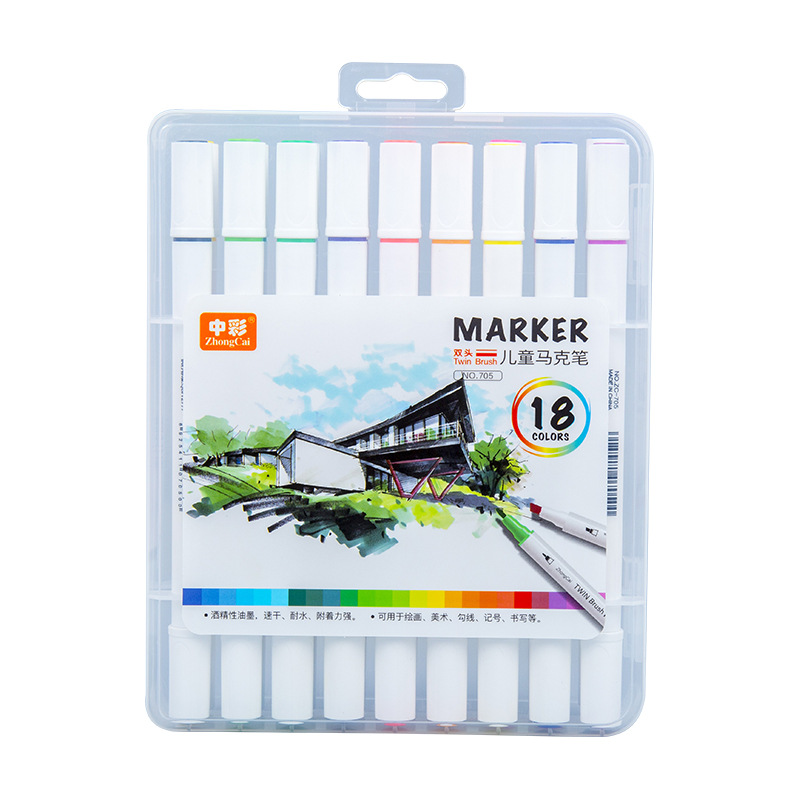 Procesamiento especial Aprendizaje Pintura Gran Smash Fight Herramientas de pintura Estudiantes Aprendizaje Suministros de arte Bolígrafos de acuarela Marcadores