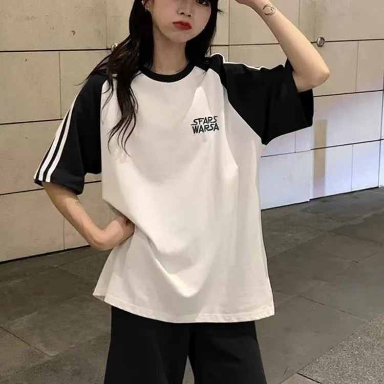 캐주얼 스포츠웨어 세트 남녀 동일 스타일 2024 여름 새로운 투피스 탑 반바지 느슨한 반바지 반바지