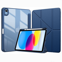 ipad10代平板保护壳Y折二合一亚克力保护套带笔槽防弯防摔保抗压