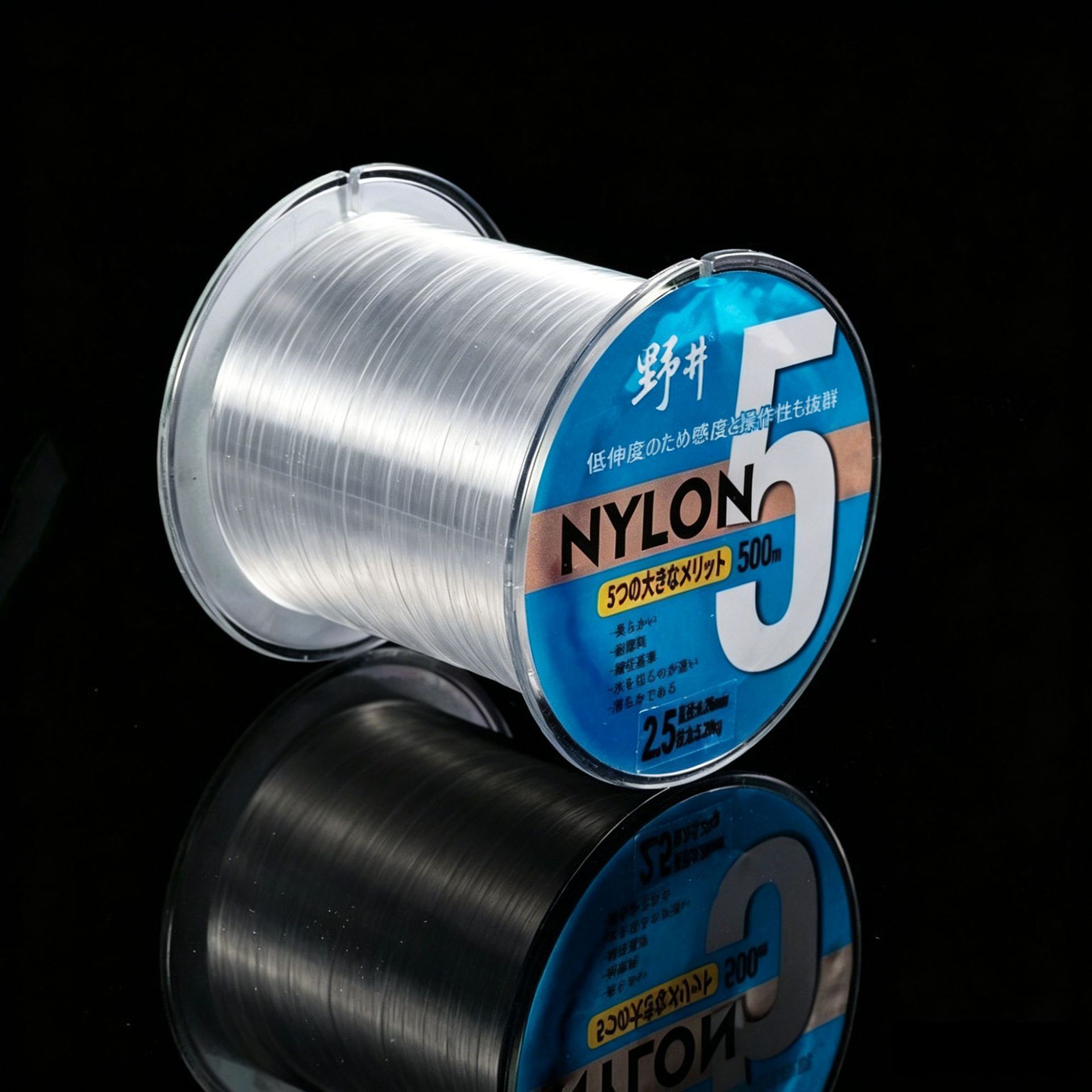 En stock suministro salvaje bien 500 metros línea de nylon suave tirón fuerte resistencia al desgaste en el agua rápida línea de caña de mar línea de pesca