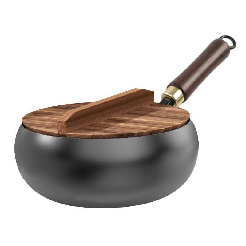 단일 냄비 28cm + 나무 뚜껑