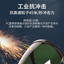 电焊防护面罩护脸高空安全帽电焊面屏焊工焊接氩弧焊焊帽跨境批发