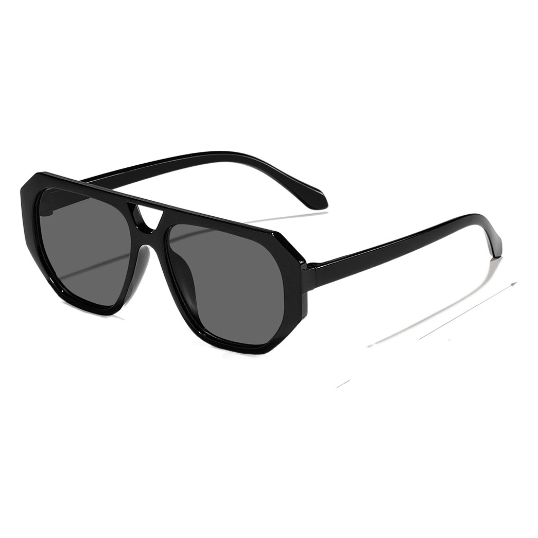 2024 niños transfronteriza nuevo color caramelo doble haz piloto estilo moda gafas de sol al aire libre sombrilla gafas de sol