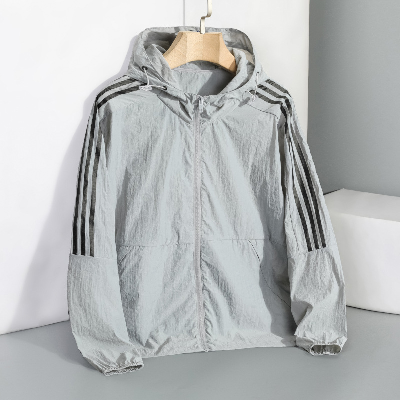 Sunscreen Clothing for Fishing Men's Outdoor Anti-ultraviolet Breathable Summer Face Protection Sunscreen Clothing 2024 New White