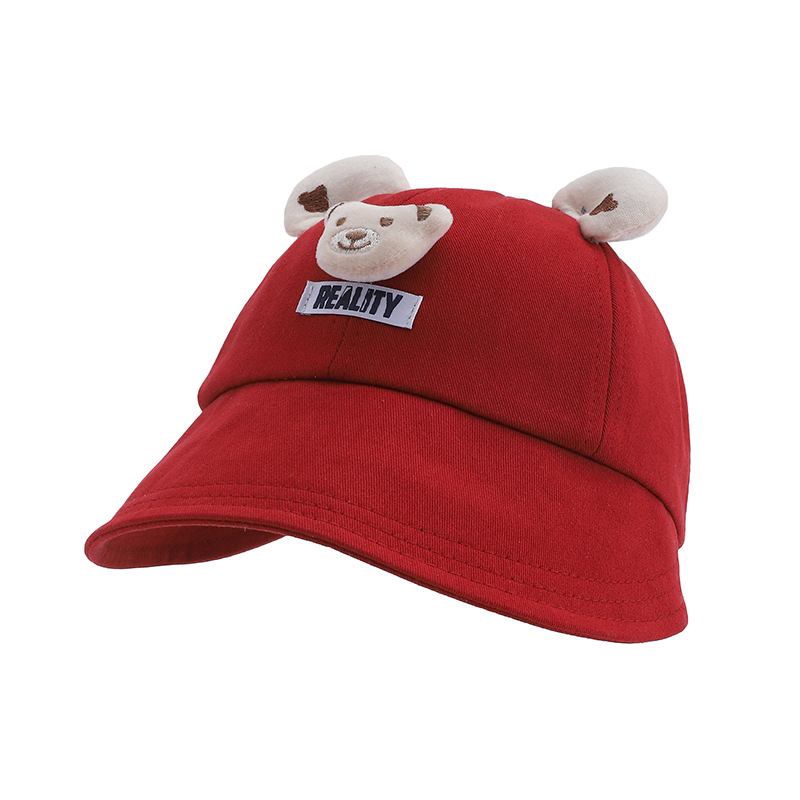 1-3 Sombreros para bebés primavera y otoño delgados sombrero de pescador primavera sombrero de protección solar para niños coreanos