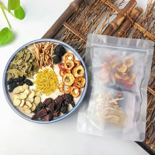 Scented tea ancient sour plum soup raw material package homemade osmanthus ebony sour plum juice drink tea bag wholesale