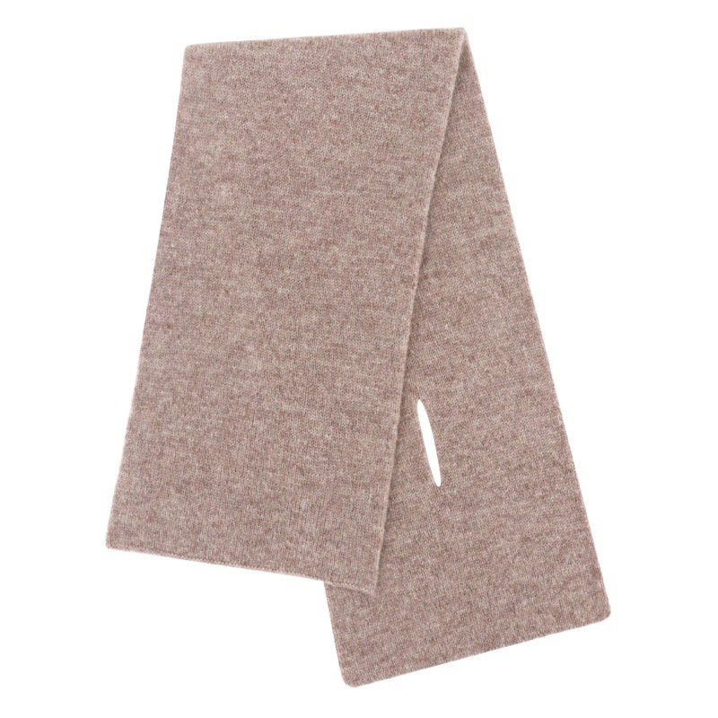 Bufanda de lana de todo fósforo de moda de las mujeres de alto grado para las mujeres Pequeño 100% de punto bufanda de lana de color puro para niñas