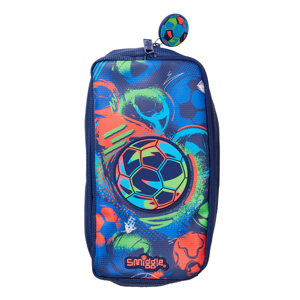 Double-layer capacious cartoon pencil case for students