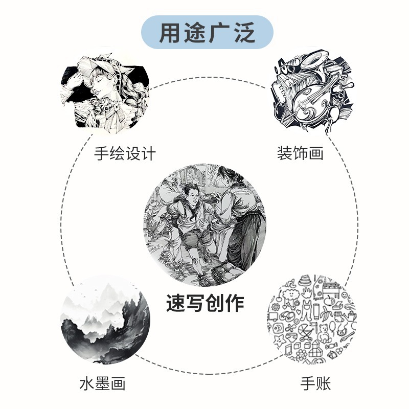 StarSTA, capa de color en escala de grises, línea de gancho, pintura de dos cabezas, boceto de sombras, diseño de cómics para arte