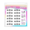 Glip -free 6 rows of 36 clusters of small sweet cat 12mm 12mm