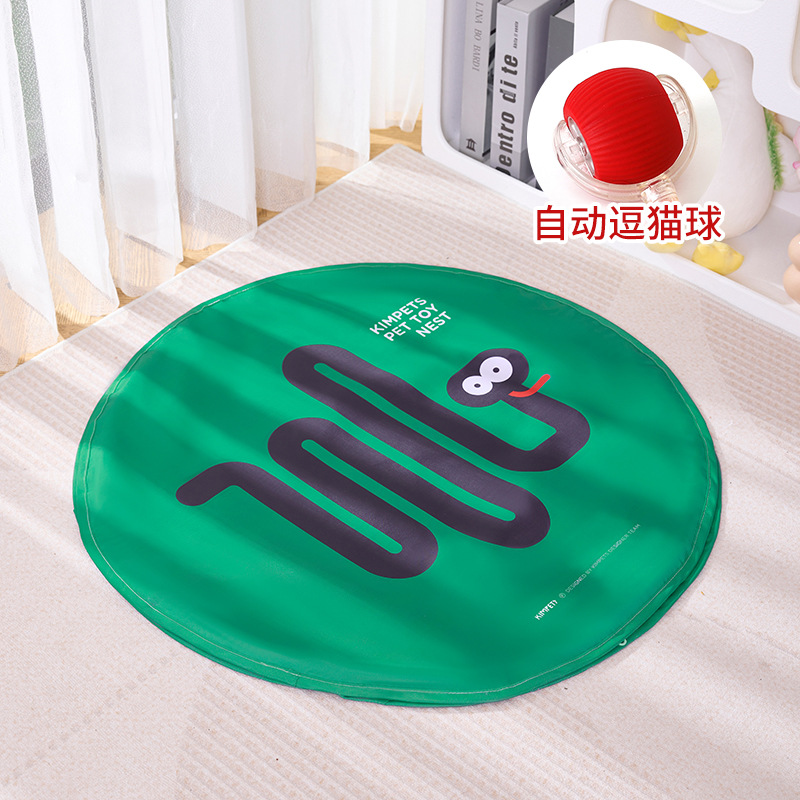 Nueva cubierta de caza de juguete para gatos, bola de gato divertida eléctrica, juguete automático para mascotas, artefacto para aliviar el aburrimiento, venta al por mayor transfronteriza