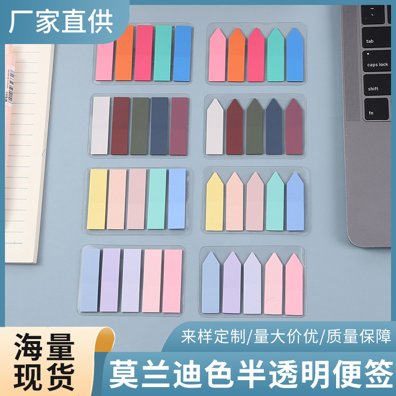 Morandi convenience stickers inspiration semi -transparent…