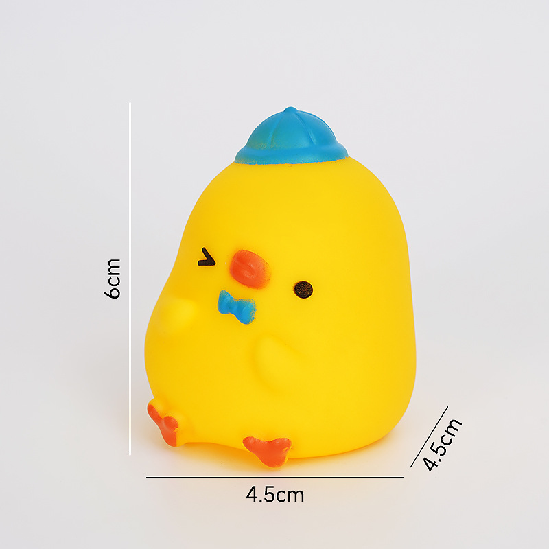 Bonitos mini dinosaurios patos niños juguetes de rompecabezas de agua para desprimir pellizco llamado juguetes de baño