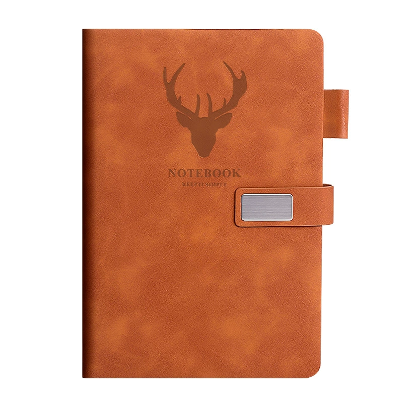 A5 Custom Work Notebook, Increased Thickness Business Version, U‑buckle Covers, 200–360 pages