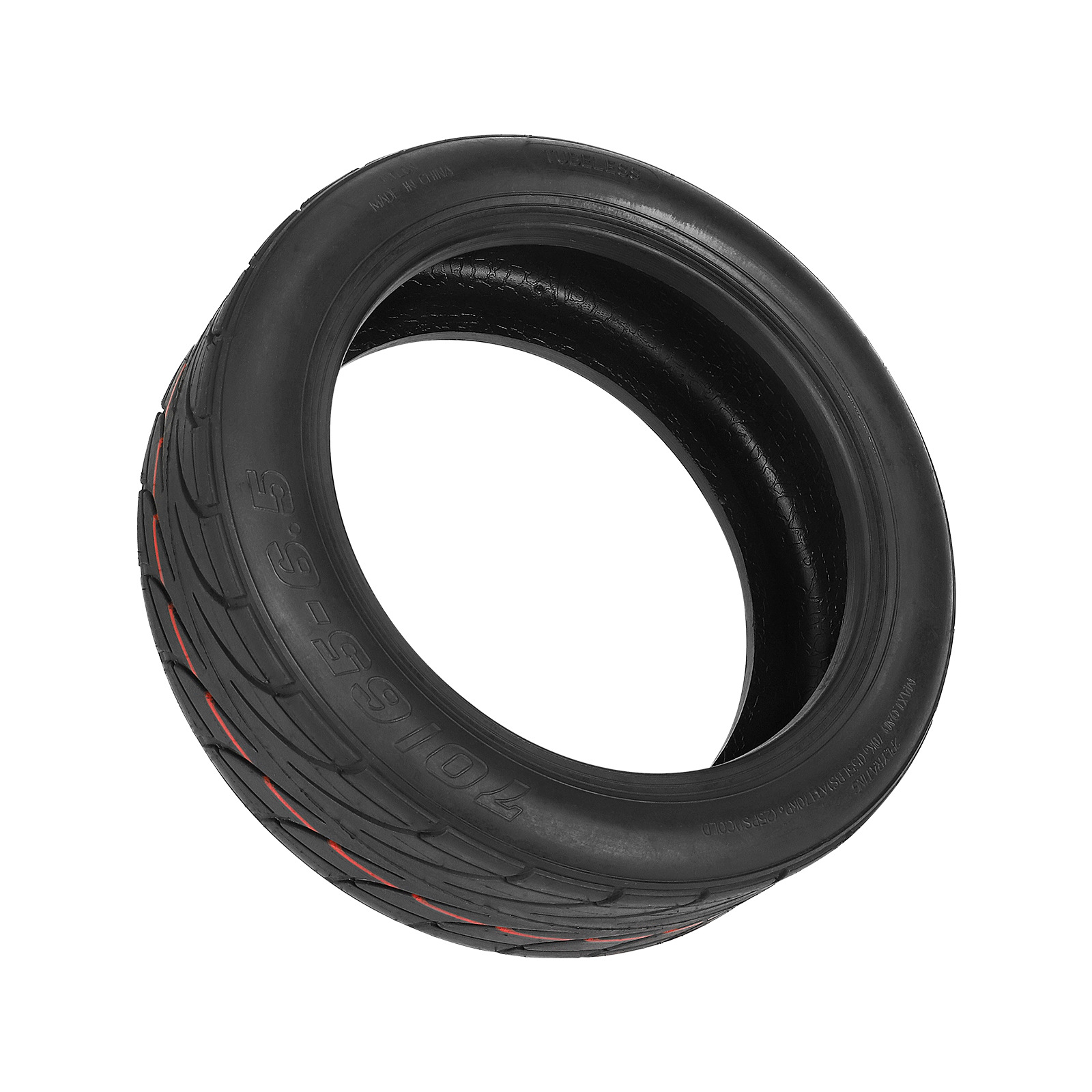 70/65-6.5公路真空胎适用于9号平衡车10寸公路纹加厚橡胶充气轮