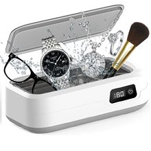 跨境新款超声波清洗机家用小型眼镜珠宝首饰假牙套清洗器清洁机