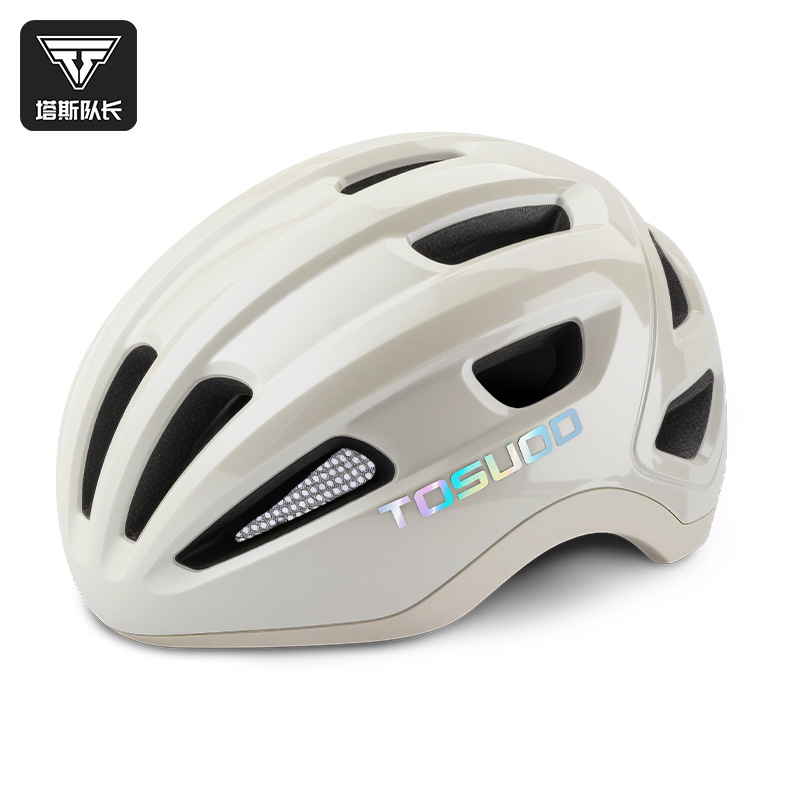 Captain Tas Cycling Helmet Men's and Women's Mountain Road Bike One-Piece Safety Helmet Cycling Equipment