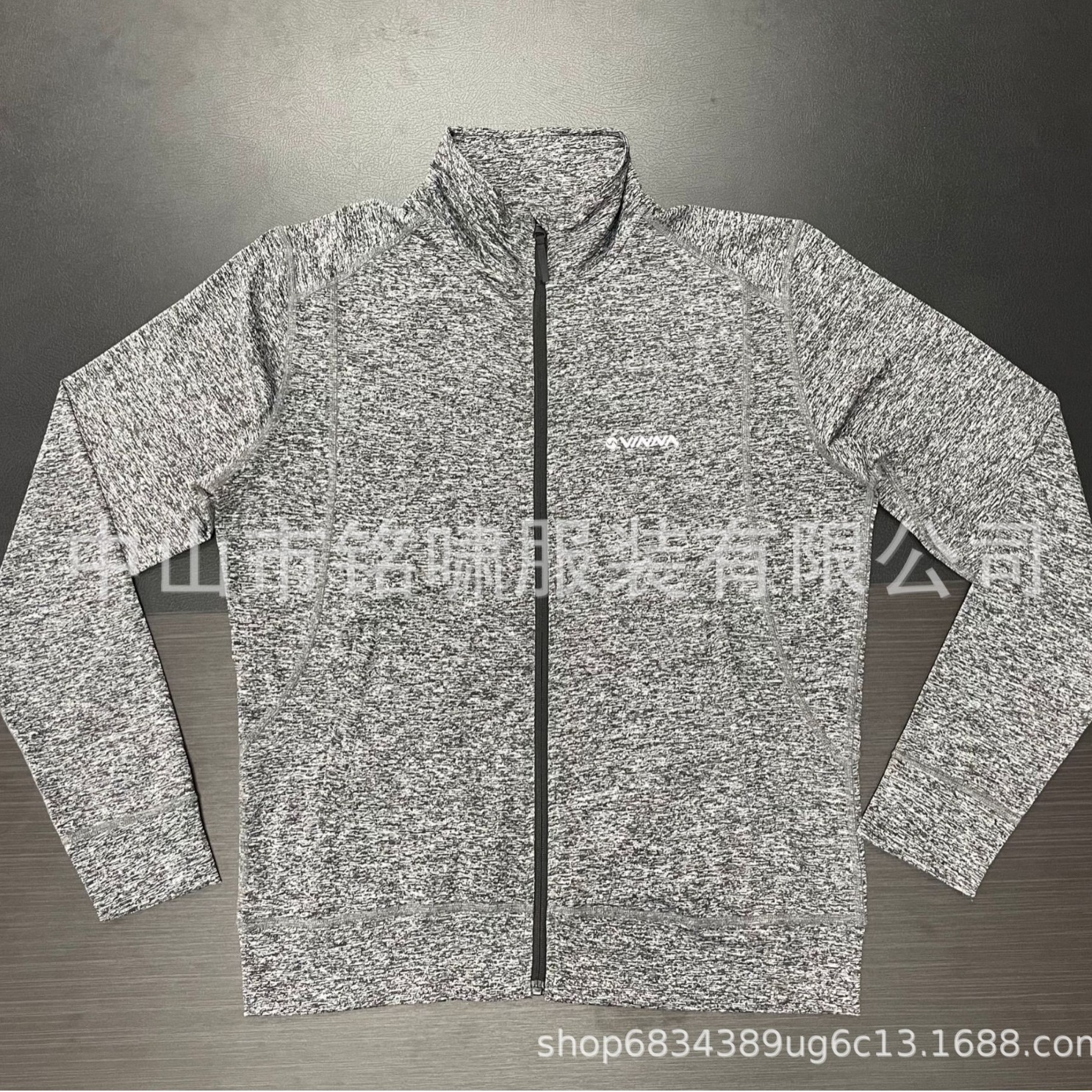 Sports yoga clothing with zipper, uniform, jacket for men and women, quick dry sports suit for gym, custom-made 3