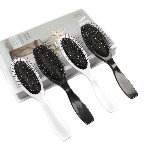 Wig gifts flat air bag comb small steel comb wig steel comb steel tooth comb plastic small air bag comb