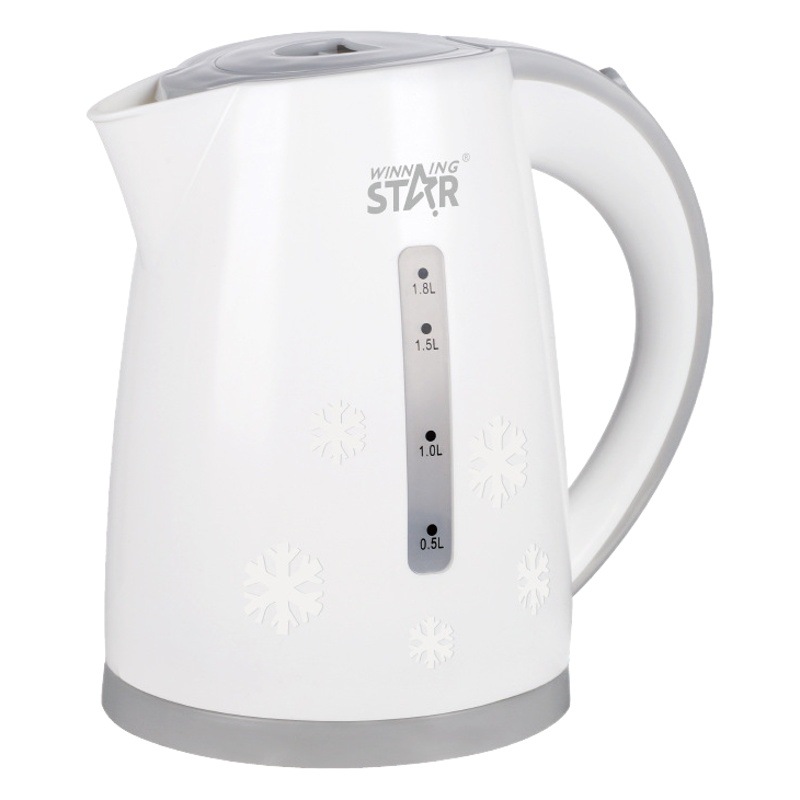 Hervidor eléctrico multifuncional Winningstar, producto superventas, estándar británico y europeo, de acero inoxidable, listo para usar.