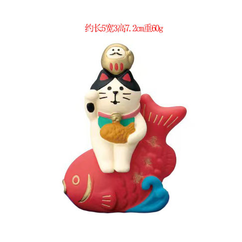雑貨 自由の女神 世界旅行 猫イン樹脂工芸品 ミニチュア猫オーナメント|undefined