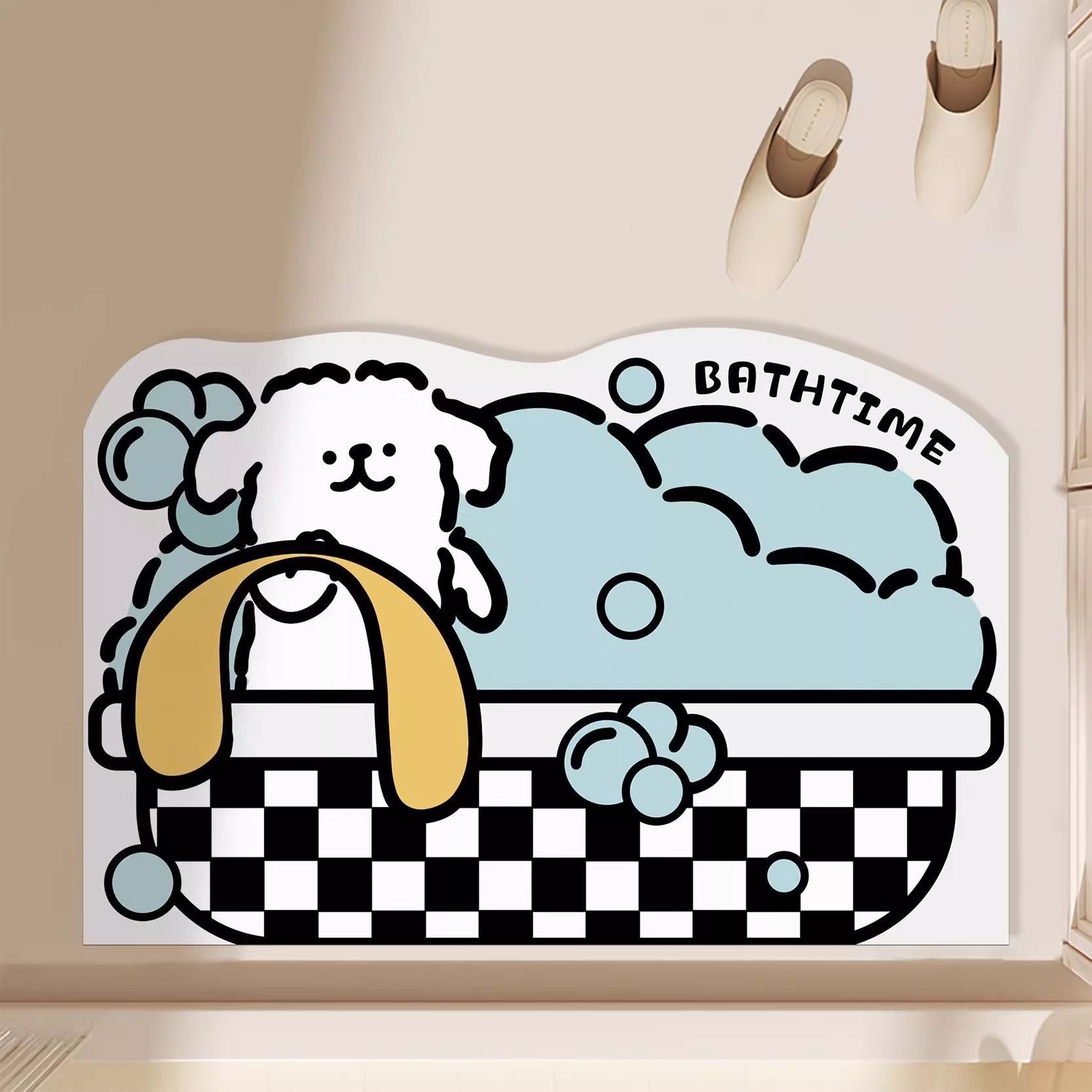 세탁 목욕 수건 개