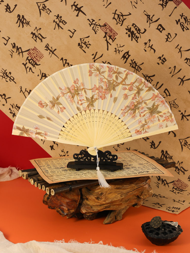 【批发订货】扇子古风扇子折叠扇子古风折扇汉服扇新中式女扇舞蹈详情2