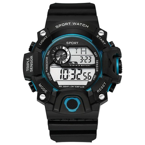 Sports Waterproof Watch for Men and Women, Middle School, High School, and University Students, Multifunctional Night Light Bracelet Watch