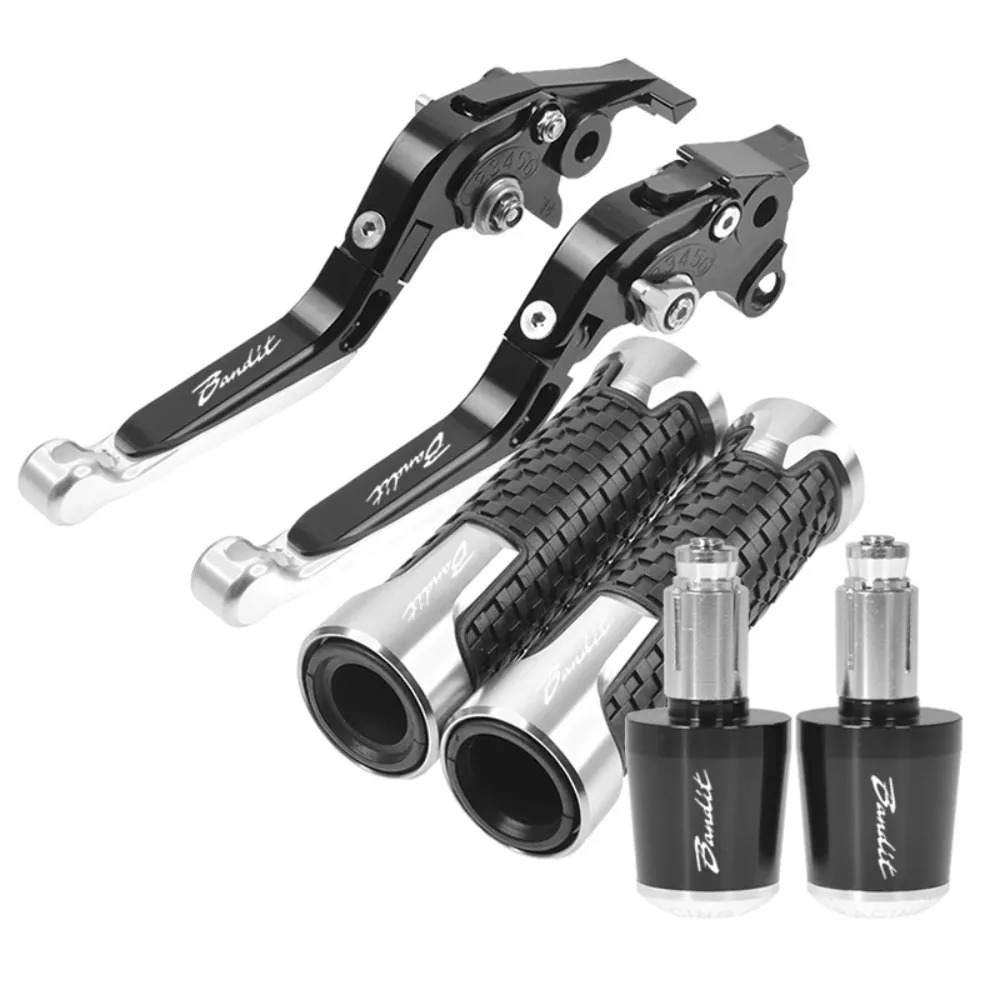 Gsf1250 Bandit Motorcycle Modified Cnc Brake Clutch Handle Lever Horn Handlebar Rubber Plug Set