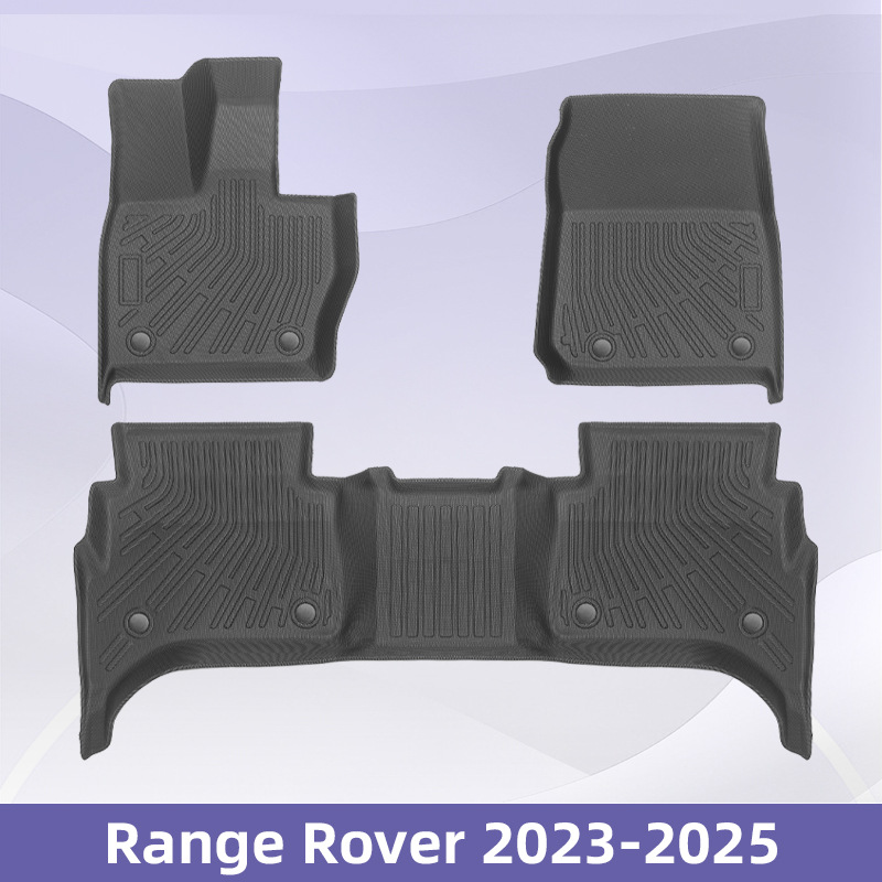 Para Range Rover 2023 - 2025 3D todo el tiempo TPE cojín de pie cojín de maletero