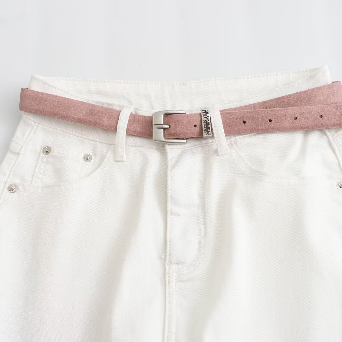 Damenbekleidung Sommer Neuware Lyocell dünne Jeans mit weitem Bein_voghion.com