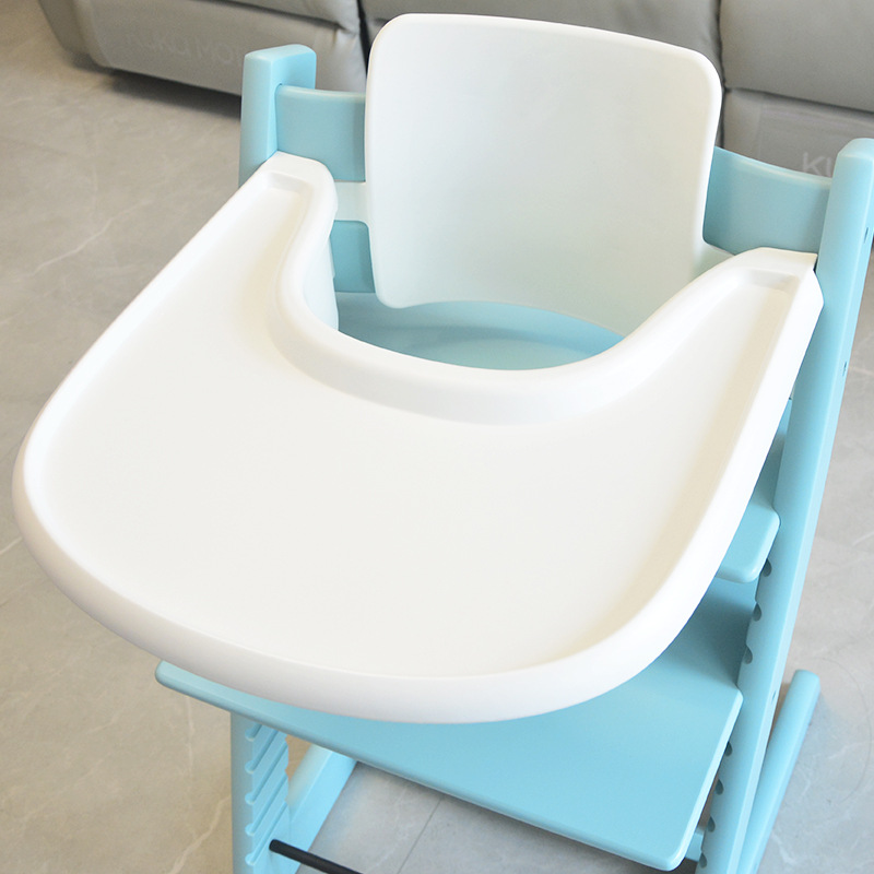 Matte dinner plate children's growth chair plate baby chair plate matte gray plate matte black plate chair universal accessories