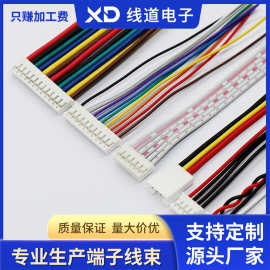 厂家1.25/xh/ph/gh/zh连接线SM公母头对接线加工排线端子线批发