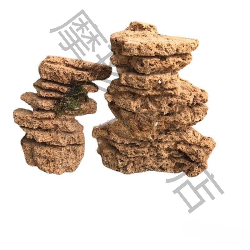 造景装饰一件家居奇石原石办公盆景假山吸水石批发微景观上水默认